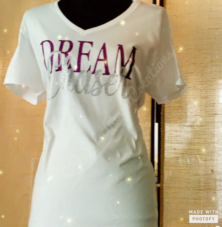 Dream Chaser T shirt - Glitter