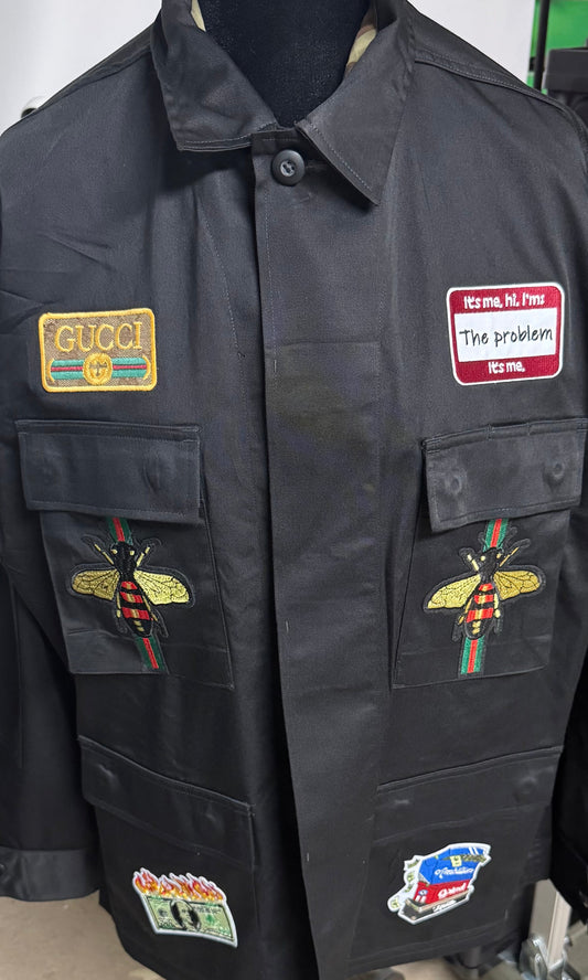 Custom Patch Jacket - Hip Hop Dog