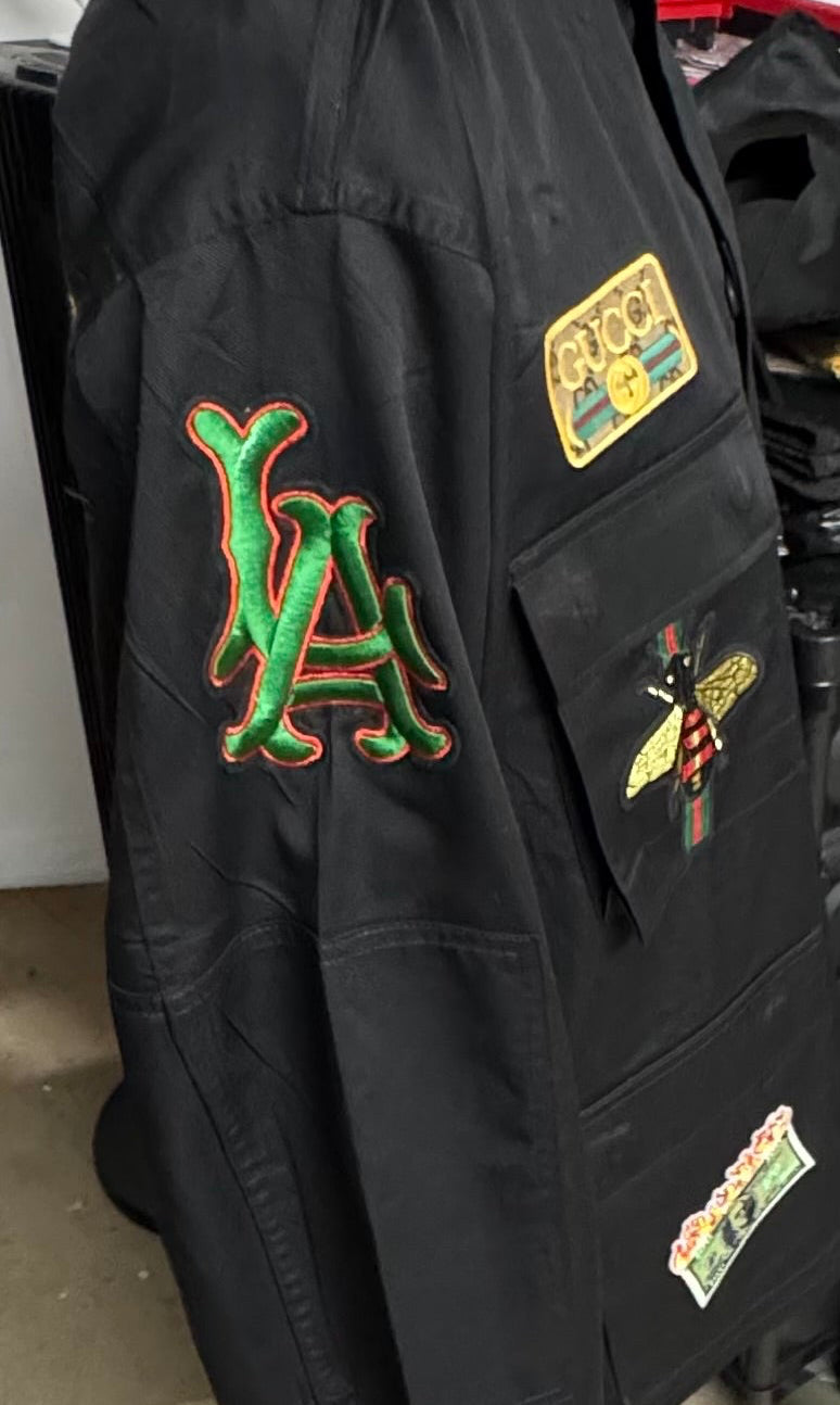Custom Patch Jacket - Hip Hop Dog
