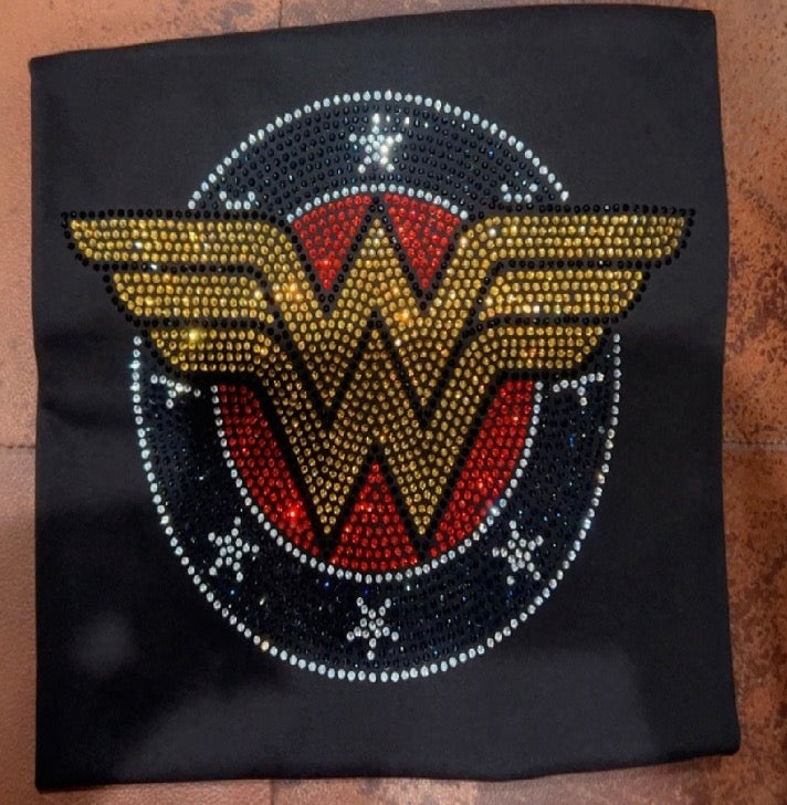 W Woman Rhinestone