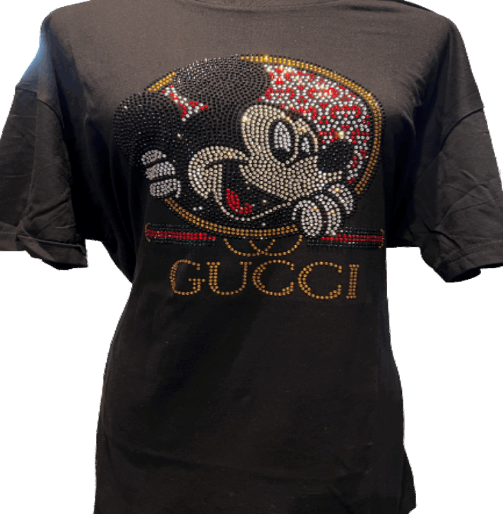 Good Mouse Rhinestone T shirt