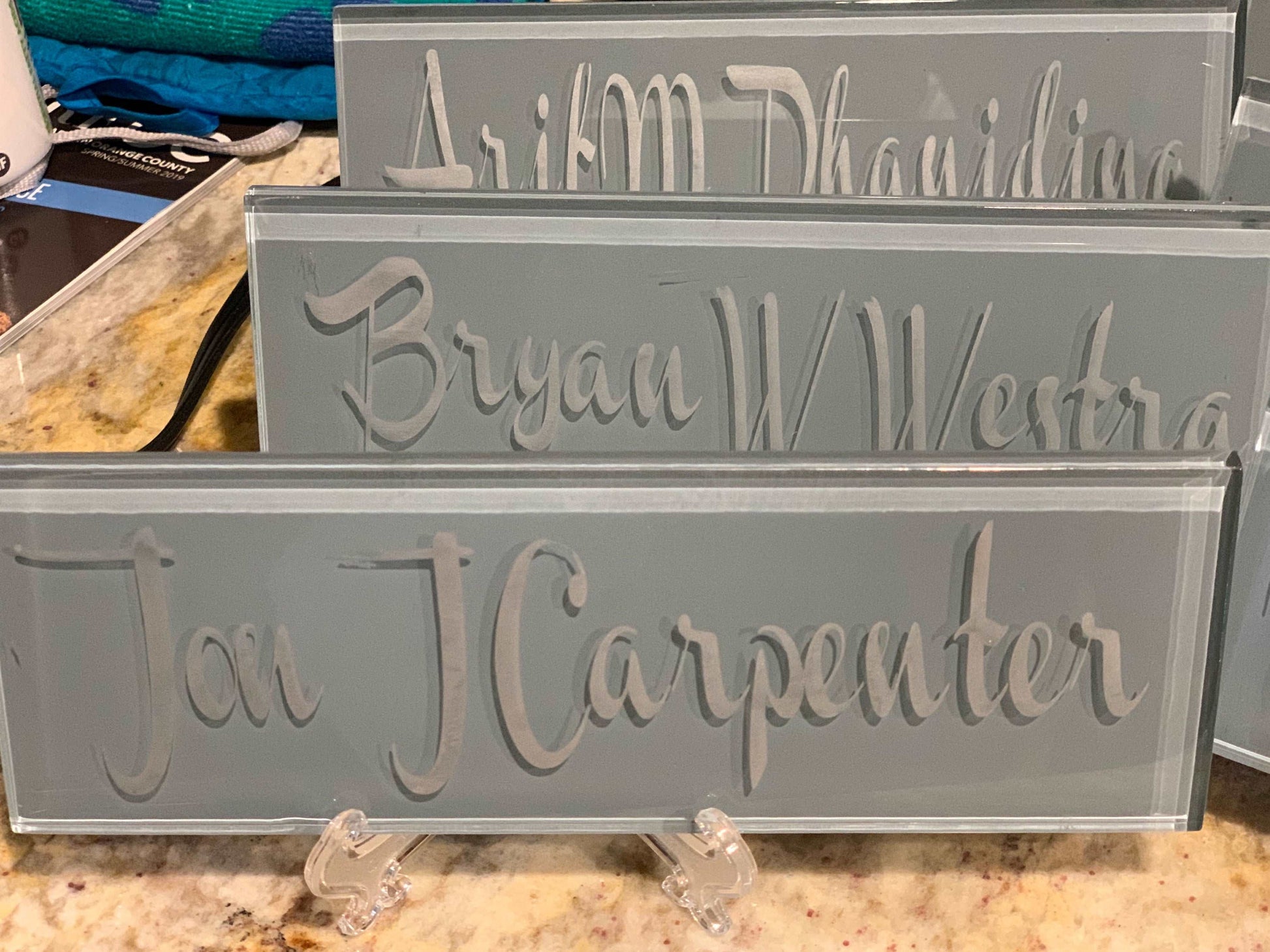 Personalized Name Plates