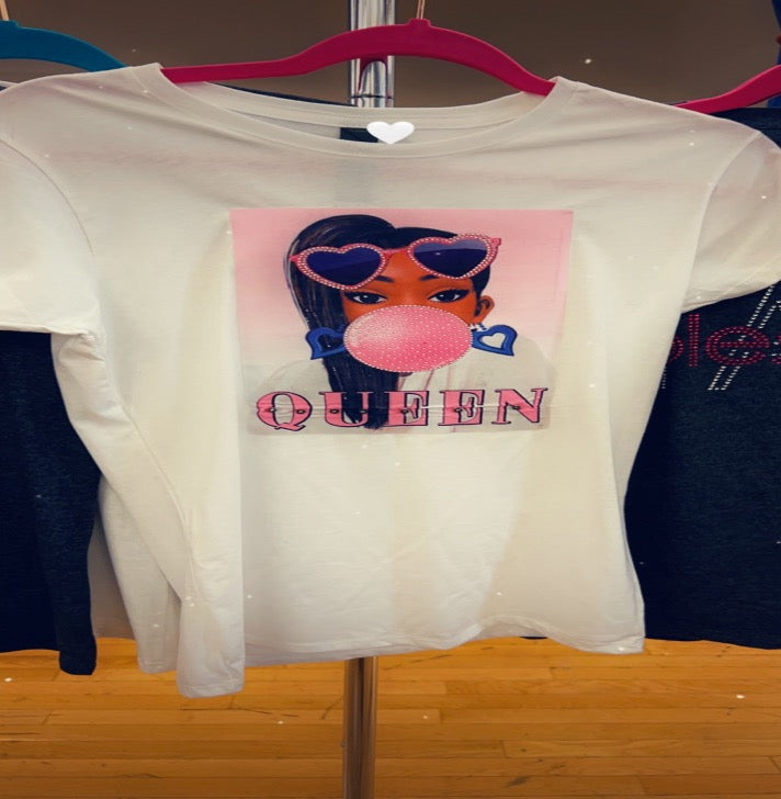 Bubble Gum Queen T shirt