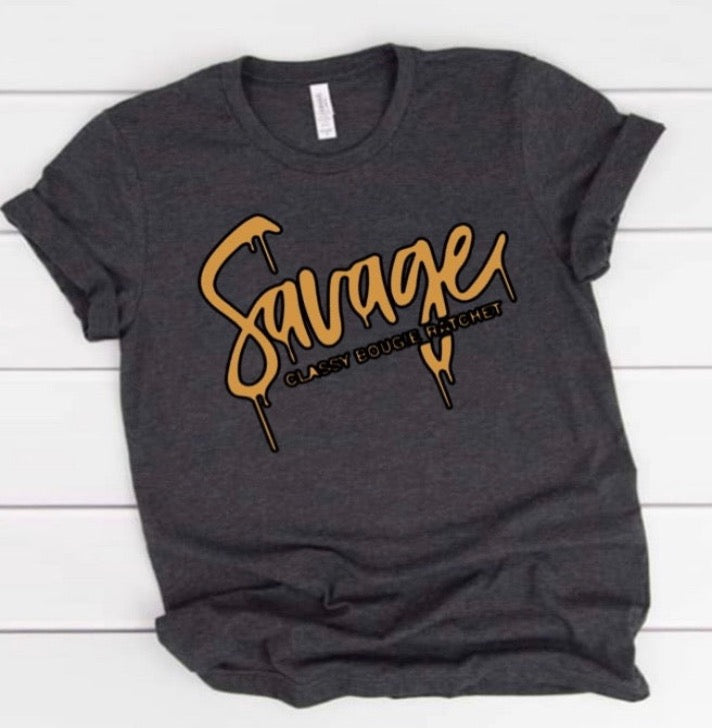 Savage Classy Boujee Tshirt