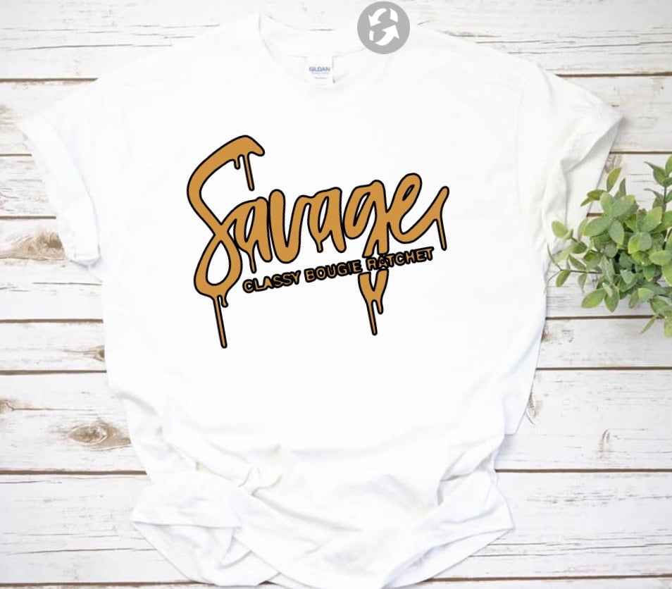 Savage Classy Boujee Tshirt